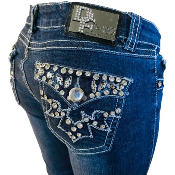 D-FUZ Denim - D-FUZ | SZ 11-12 RHINESTONE TRENDY JEANS